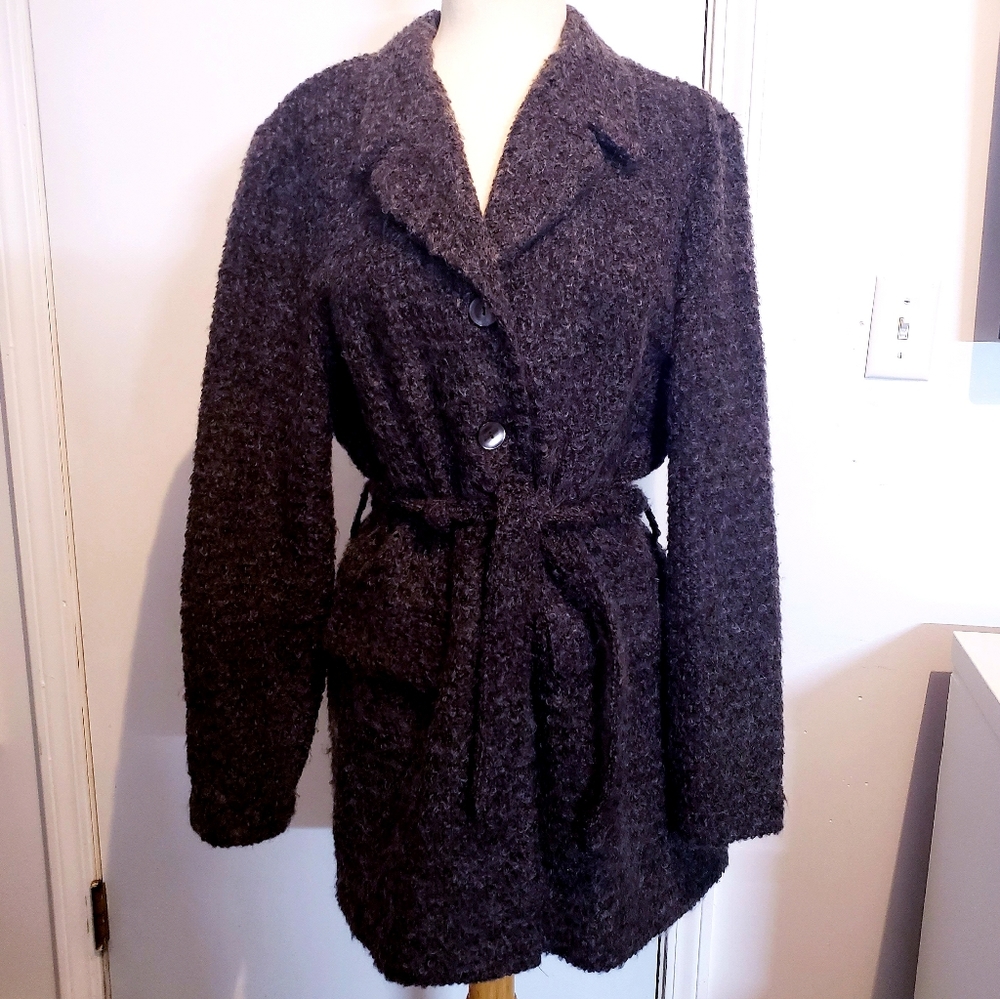 Michele New York Brown Sweater Jacket